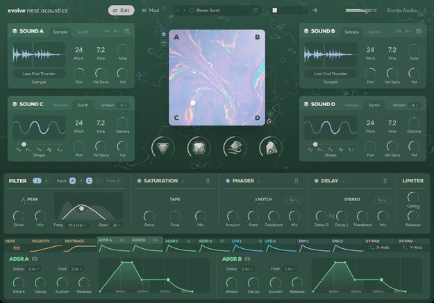 Evolve Nest Acoustics – Virtual Instruments