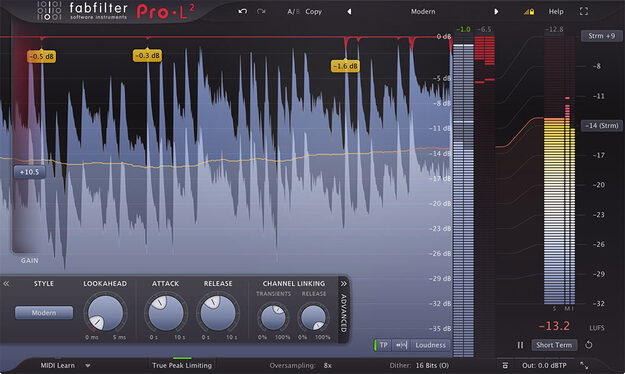 FabFilter Pro-L 2 – Limiter